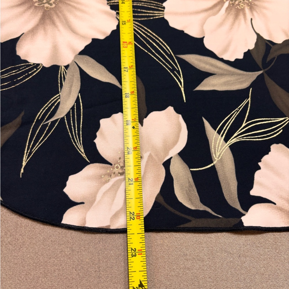 Longitude Floral Beach Wrap Skirt - Picture 12 of 14